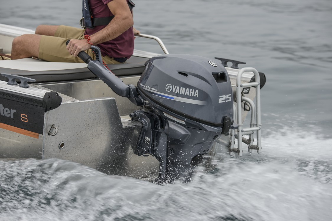 EliteShield Waterproof Outboard Motor Storage Cover For Yamaha F25 And T25 HP Engines